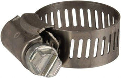 Parker - 0.44 to 1" Diam, Stainless Steel Worm Drive Clamp - All Tool & Supply