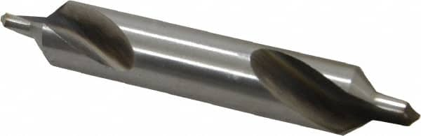 Interstate - #5 Plain Cut 82° Incl Angle Cobalt Combo Drill & Countersink - All Tool & Supply