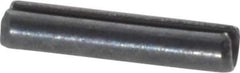 Value Collection - 2mm Diam x 10mm Long Slotted Spring Pin - Grade 1070-1080 Steel, Plain Finish - All Tool & Supply