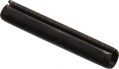 Value Collection - 2mm Diam x 12mm Long Slotted Spring Pin - Grade 1070-1080 Steel, Plain Finish - All Tool & Supply