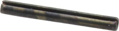 Value Collection - 3mm Diam x 24mm Long Slotted Spring Pin - Grade 1070-1080 Steel, Plain Finish - All Tool & Supply