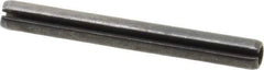 Value Collection - 5mm Diam x 45mm Long Slotted Spring Pin - Grade 1070-1080 Steel, Plain Finish - All Tool & Supply