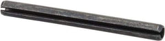 Value Collection - 5mm Diam x 55mm Long Slotted Spring Pin - Grade 1070-1080 Steel, Plain Finish - All Tool & Supply