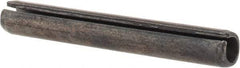 Value Collection - 6mm Diam x 45mm Long Slotted Spring Pin - Grade 1070-1080 Steel, Plain Finish - All Tool & Supply