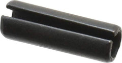 Value Collection - 10mm Diam x 30mm Long Slotted Spring Pin - Grade 1070-1080 Steel, Plain Finish - All Tool & Supply