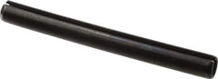 Value Collection - 10mm Diam x 100mm Long Slotted Spring Pin - Grade 1070-1080 Steel, Plain Finish - All Tool & Supply