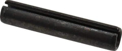 Value Collection - 12mm Diam x 60mm Long Slotted Spring Pin - Grade 1070-1080 Steel, Plain Finish - All Tool & Supply