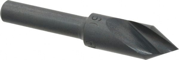 M.A. Ford - 3/8" Head Diam, 1/4" Shank Diam, 1 Flute 60° High Speed Steel Countersink - All Tool & Supply