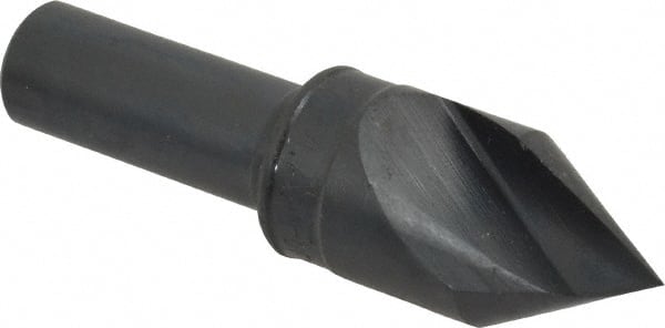 M.A. Ford - 3/4" Head Diam, 1/2" Shank Diam, 1 Flute 60° High Speed Steel Countersink - All Tool & Supply