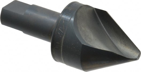 M.A. Ford - 1-1/2" Head Diam, 3/4" Shank Diam, 1 Flute 60° High Speed Steel Countersink - All Tool & Supply