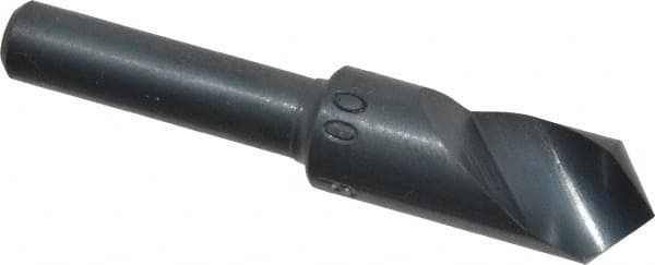 M.A. Ford - 3/8" Head Diam, 1/4" Shank Diam, 1 Flute 100° High Speed Steel Countersink - All Tool & Supply