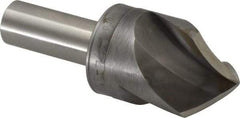 M.A. Ford - 1-1/4" Head Diam, 5/8" Shank Diam, 3 Flute 90° High Speed Steel Countersink - Bright Finish, 3-1/2" OAL, 0.38" Nose Diam, Single End, Straight Shank, Right Hand Cut - All Tool & Supply