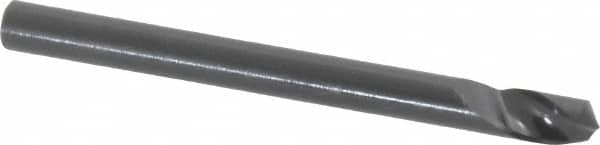 M.A. Ford - 1/8" Head Diam, 1/8" Shank Diam, 1 Flute 120° High Speed Steel Countersink - All Tool & Supply