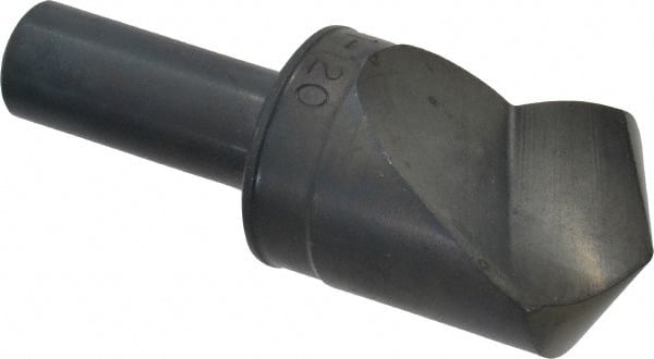 M.A. Ford - 1" Head Diam, 1/2" Shank Diam, 1 Flute 120° High Speed Steel Countersink - All Tool & Supply