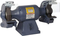 Baldor - 8" Wheel Diam x 1" Wheel Width, 3/4 hp Grinder/Buffer - 3/4" Arbor Hole Diam, 1 Phase, 3,600 Max RPM, 115/230 Volts - All Tool & Supply