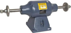 Baldor - 10" Wheel Diam x 1-1/4" Wheel Width, 1-1/2 hp Buffer - 7/8" Arbor Hole Diam, 1 Phase, 3,600 Max RPM, 115/230 Volts - All Tool & Supply