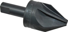 M.A. Ford - 1-1/4" Head Diam, 1/2" Shank Diam, 6 Flute 60° High Speed Steel Countersink - All Tool & Supply