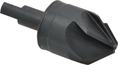 M.A. Ford - 1-1/4" Head Diam, 1/2" Shank Diam, 6 Flute 82° High Speed Steel Countersink - All Tool & Supply