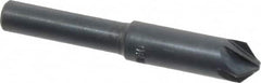 M.A. Ford - 5/16" Head Diam, 1/4" Shank Diam, 6 Flute 90° High Speed Steel Countersink - All Tool & Supply