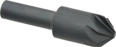 M.A. Ford - 5/8" Head Diam, 3/8" Shank Diam, 6 Flute 90° High Speed Steel Countersink - All Tool & Supply