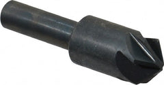 M.A. Ford - 5/8" Head Diam, 3/8" Shank Diam, 6 Flute 100° High Speed Steel Countersink - All Tool & Supply