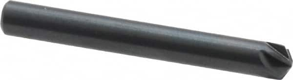 M.A. Ford - 3/16" Head Diam, 3/16" Shank Diam, 6 Flute 120° High Speed Steel Countersink - All Tool & Supply