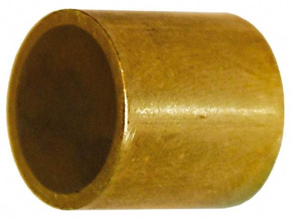 Mag-Mate - 3/4" Diam x 3/4" High, 0.06 Lb Average & 0.13 Lb Max Pull Force, Brass Alnico Shielded Magnet - 800°F Max Operating Temp, 0.062" Wall Thickness - All Tool & Supply