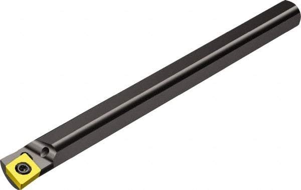 Sandvik Coromant - 19.6mm Min Bore Diam, 8" OAL, 5/8" Shank Diam, A-SCLC Indexable Boring Bar - CCMT 32.52 Insert, Screw Clamping Holding Method - All Tool & Supply