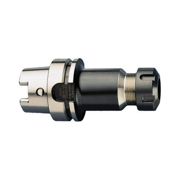 HAIMER - 2.5mm to 26mm Capacity, 4.72" Projection, HSK63A Hollow Taper, ER40 Collet Chuck - 0.0001" TIR - Exact Industrial Supply