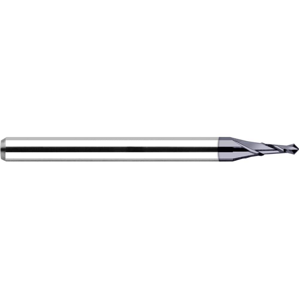 Harvey Tool - 5/16" Body Diam, 90°, 2-1/2" OAL, 2-Flute Solid Carbide Spotting Drill - Exact Industrial Supply