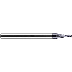 Harvey Tool - 1/4" Body Diam, 90°, 2-1/2" OAL, 2-Flute Solid Carbide Spotting Drill - Exact Industrial Supply