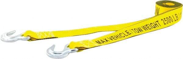 Erickson Manufacturing - S Hook Polyester Tow Strap - 15' Long, 5,000 Lb Capacity - All Tool & Supply