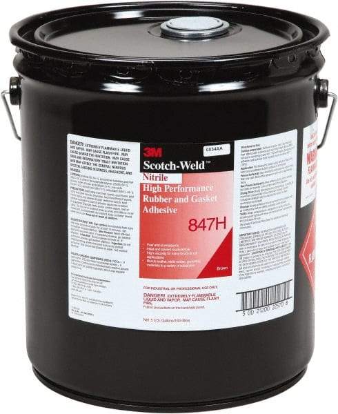 3M - Automotive Sealants & Gasketing Type: Rubber And Gasket Adhesive Container Size: 5 Gal. - All Tool & Supply