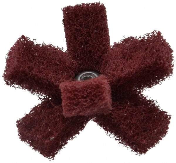 Standard Abrasives - 2 Inch Diameter Unmounted Buffing Wheel - 2 Ply, Scrubber Wheel, Medium Grade - All Tool & Supply