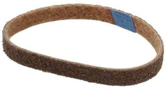 Brite Star - 3/4" Wide x 18" OAL, Aluminum Oxide Abrasive Belt - Aluminum Oxide, Coarse, Nonwoven, Series SC-BS - All Tool & Supply