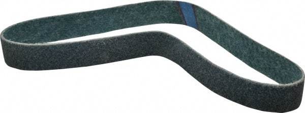 Brite Star - 2" Wide x 48" OAL, Aluminum Oxide Abrasive Belt - Aluminum Oxide, Very Fine, Nonwoven, Series SC-BS - All Tool & Supply