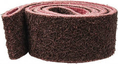 Brite Star - 2" Wide x 72" OAL, Aluminum Oxide Abrasive Belt - Aluminum Oxide, Medium, Nonwoven, Series SC-LS - All Tool & Supply