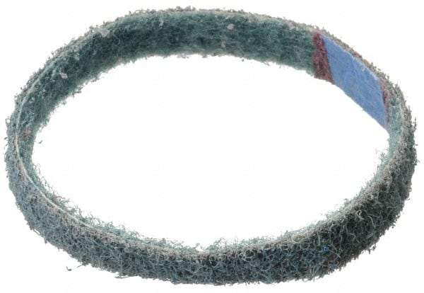 Brite Star - 1/2" Wide x 12" OAL, Aluminum Oxide Abrasive Belt - Aluminum Oxide, Very Fine, Nonwoven, Series SC-BS - All Tool & Supply