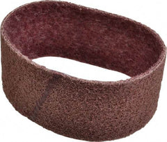 Brite Star - 3" Wide x 18" OAL, Aluminum Oxide Abrasive Belt - Aluminum Oxide, Medium, Nonwoven, Series SC-BS - All Tool & Supply