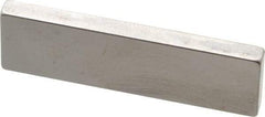 Mitutoyo - 0.1002" Rectangular Steel Gage Block - Accuracy Grade AS-1, Includes Certificate of Inspection - All Tool & Supply