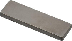 Mitutoyo - 0.1003" Rectangular Steel Gage Block - Accuracy Grade AS-1, Includes Certificate of Inspection - All Tool & Supply