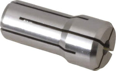 Kennametal - 0.1575 Inch, 3.2 to 4 mm Collet Capacity, Series DA200 Double Angle Collet - 1-3/16 Inch Overall Length, 0.539 Inch Overall Diameter, 0.001 Inch TIR - Exact Industrial Supply