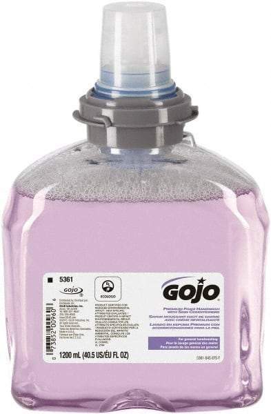 GOJO - 1,200 mL Dispenser Refill Foam Hand Cleaner - General Duty, Purple, Cranberry Scent - All Tool & Supply