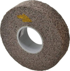 3M - 8" Diam, 2" Face Width, 3" Center Hole, Coarse Grade, Aluminum Oxide Deburring Wheel - Convolute, Hard Density 7 Grade, 4,500 RPM - All Tool & Supply