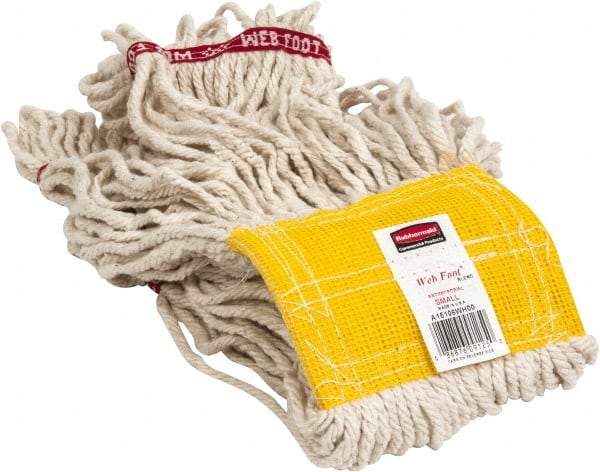 Rubbermaid - 5" Yellow Head Band, Small Blended Fiber Loop End Mop Head - 4 Ply, Use for General Purpose - All Tool & Supply