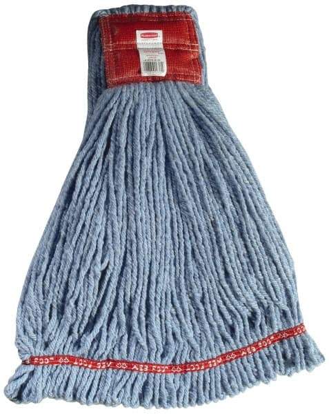 Rubbermaid - 5" Red Head Band, Large Blended Fiber Loop End Mop Head - 4 Ply, Use for General Purpose - All Tool & Supply