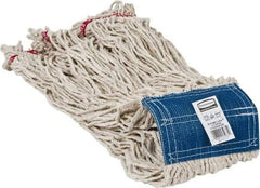 Rubbermaid - 5" Blue Head Band, X-Large Blended Fiber Loop End Mop Head - 4 Ply, Use for General Purpose - All Tool & Supply