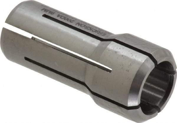 Kennametal - 0.3543 Inch, 8.2 to 9 mm Collet Capacity, Series DA200 Double Angle Collet - 1-3/16 Inch Overall Length, 0.539 Inch Overall Diameter, 0.001 Inch TIR - Exact Industrial Supply