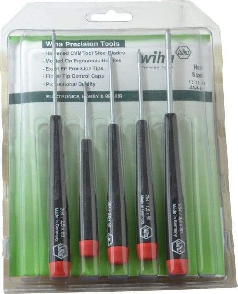 Wiha - 5 Piece, Hex Driver Set - Hex - All Tool & Supply