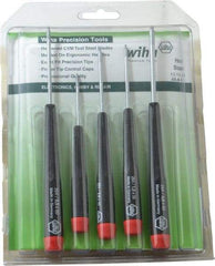 Wiha - 5 Piece, Hex Driver Set - Hex - All Tool & Supply